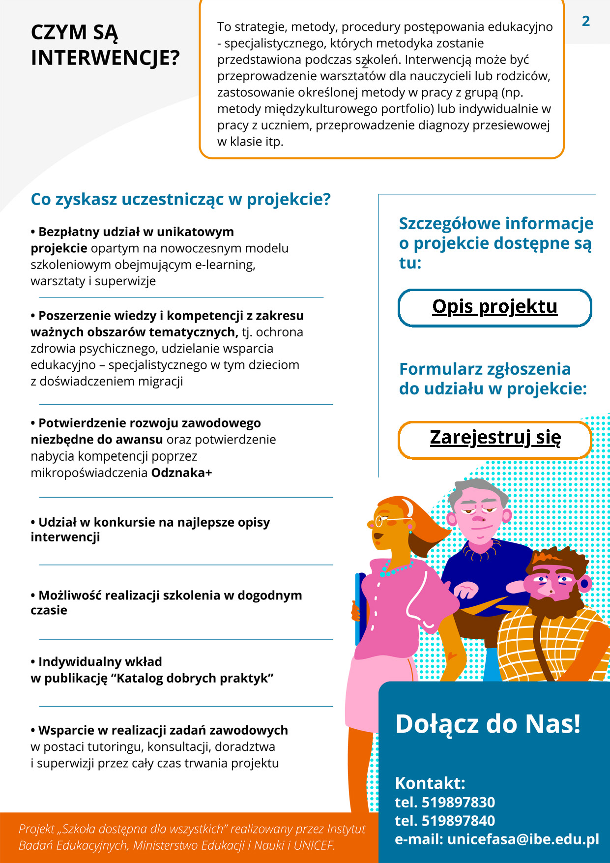 Broszura Zostań DDU w projekcie „Szkoła dostępna dla wszystkich” - treść zawarta w tekście artykułu.