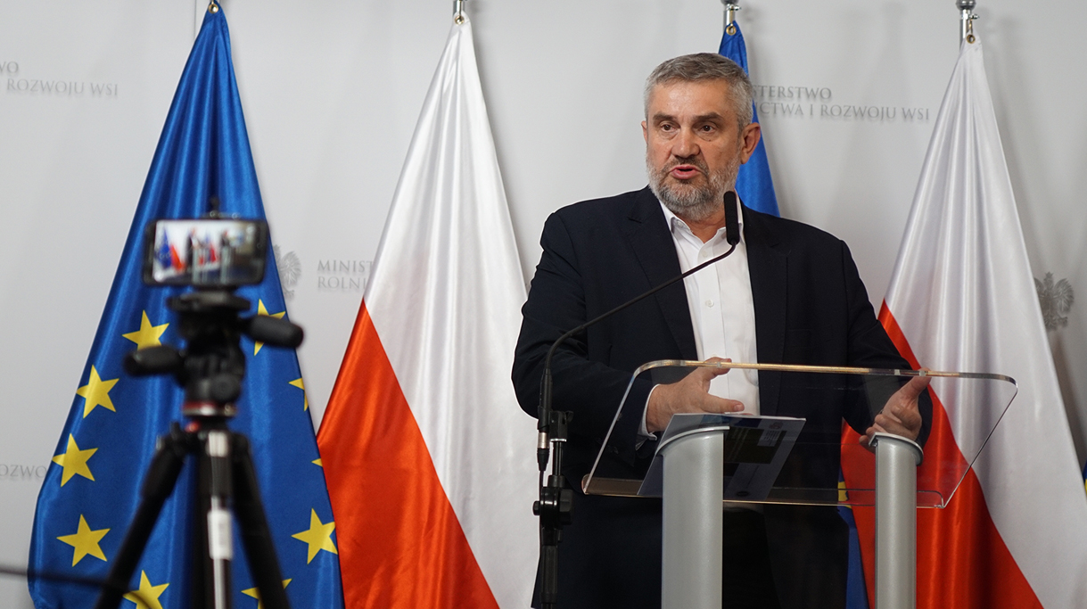 Minister Ardanowski omawia strategię zrównoważonego rozwoju