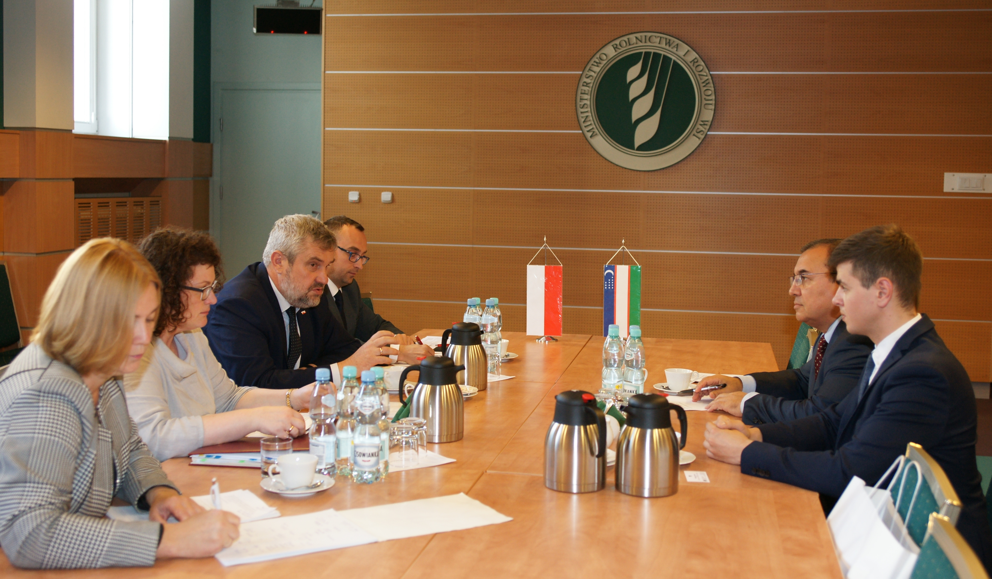 Rozmowy z chargé d’affaires Ambasady Uzbekistanu