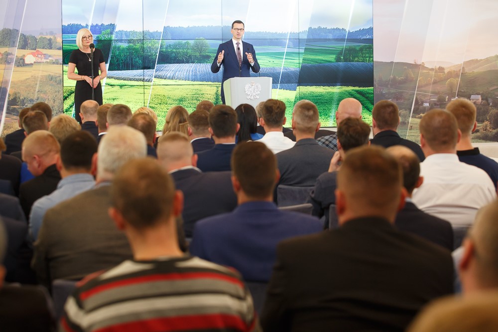 Spotkanie Młoda Polska Wieś (Fot. Krystian Maj KPRM)