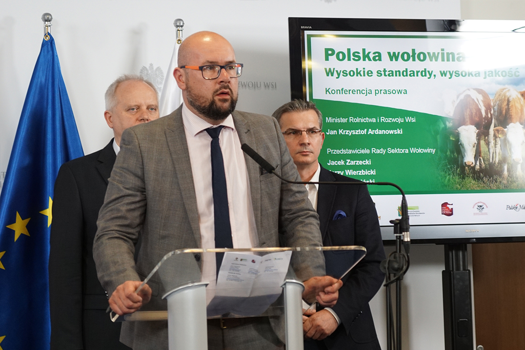 Wypowiedź Jacka Zarzeckiego przedstawiciela Rady Sektora Wołowiny