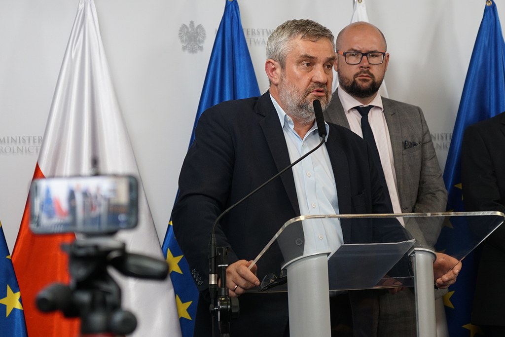 Wypowiedź Ministra Ardanowskiego podczas konferencji