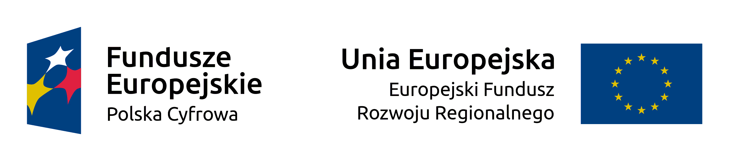 Logo Funduszy Europejskich i Flaga Unii Europejskiej