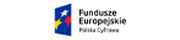 Logo Funduszy Europejskich Polska Cyfrowa