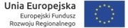 logo Unia Europejska Europejski Fundusz Rozwoju Regionalnego