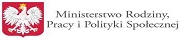 Godło Polski i napis Ministerstwo Rodziny, Pracy i Polityki Społecznej