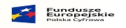 Logo Funduszy Europejskich Polska Cyfrowa
