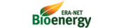 na białym polu napis bioenergy. kolor napisu zielony. Nad literką i listek w kolorze zielonym przechodzącym w pomarańczowy i żłóty