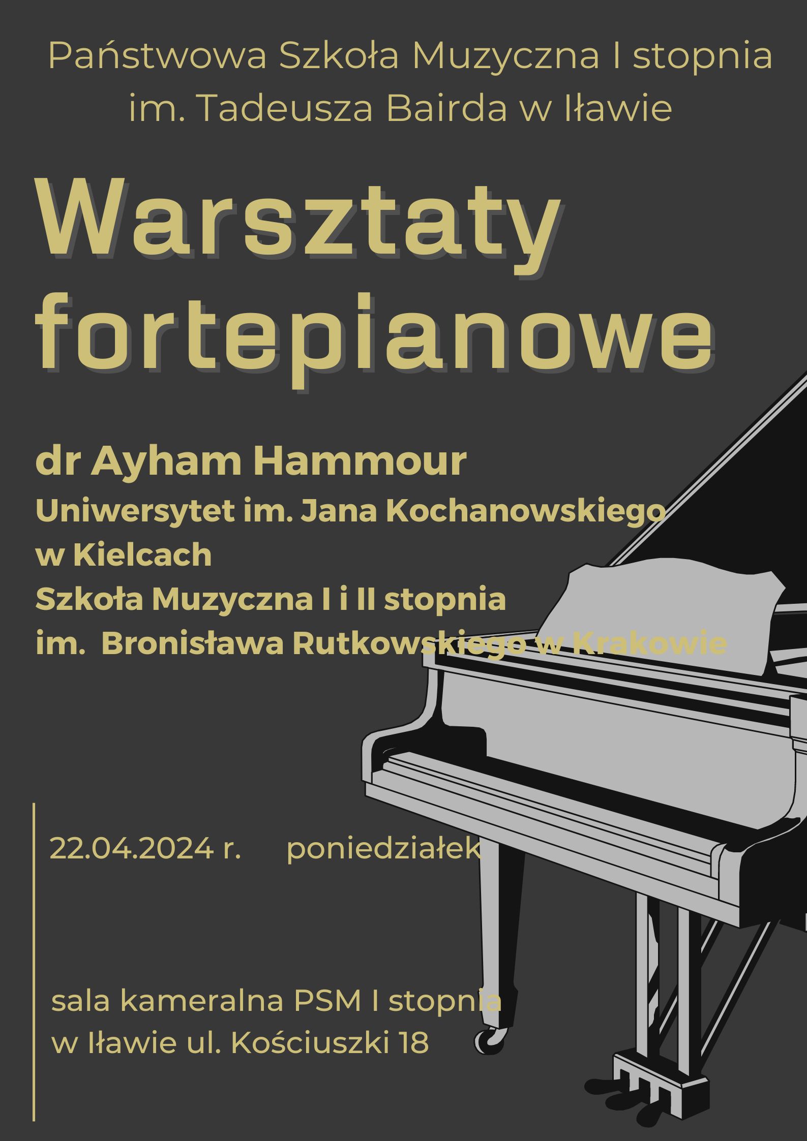 Warsztaty fortepianowe 