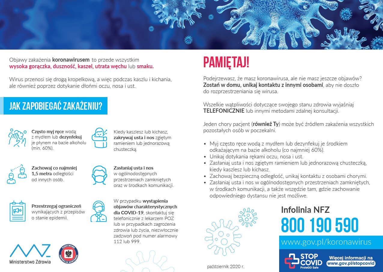 zasady zachowania bezpieczeństwa