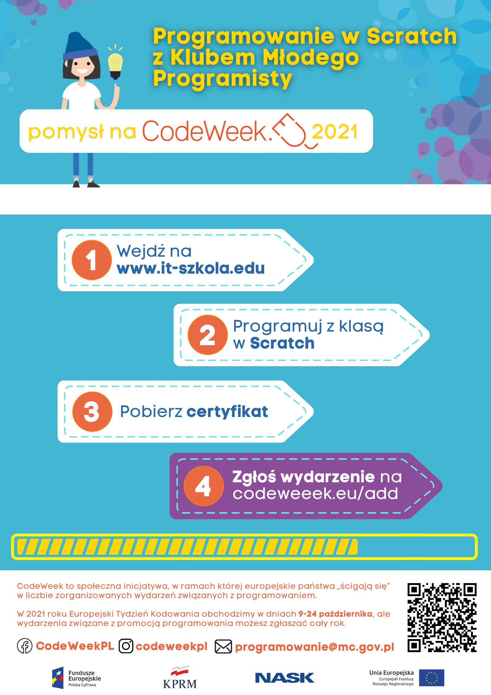 Zapraszamy na CodeWeek2021