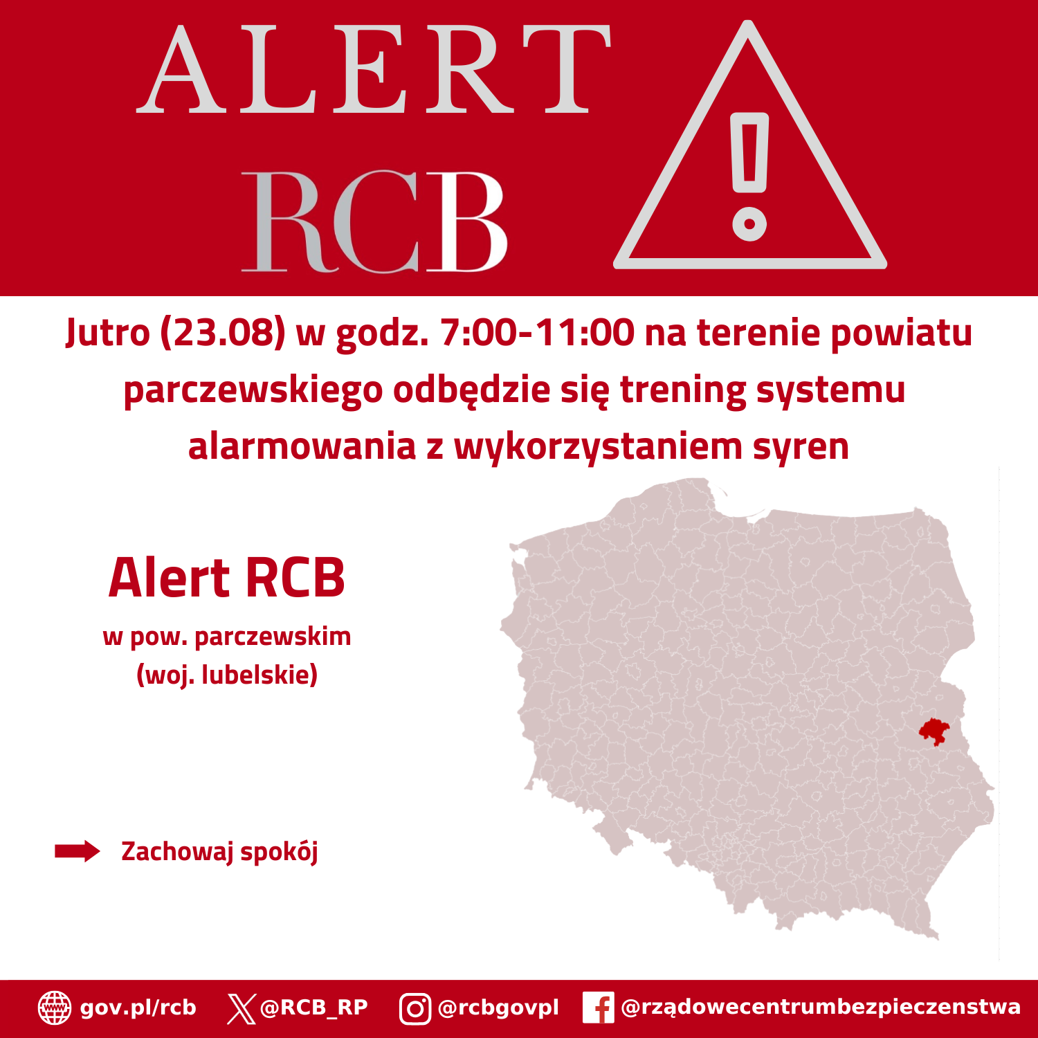 Alert RCB