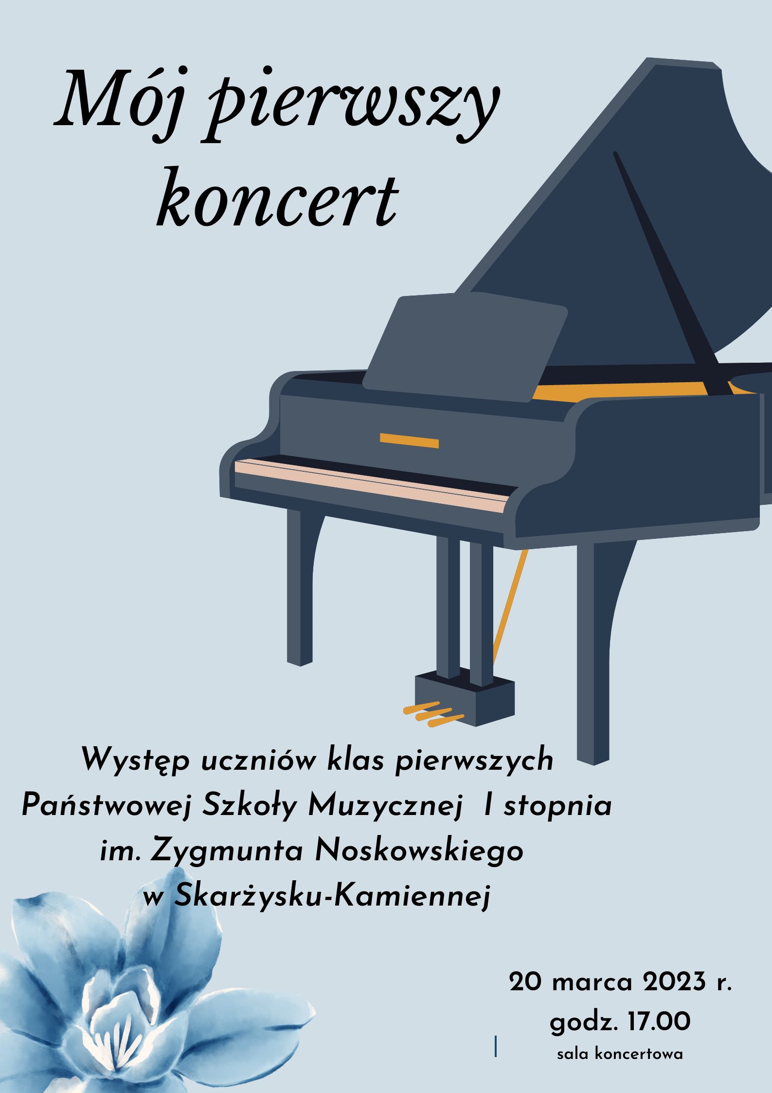 moj pierwszy koncert