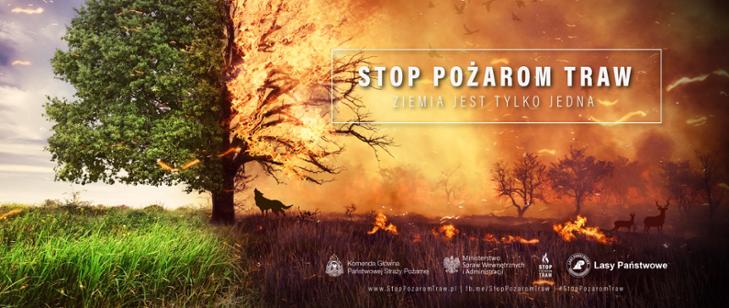 STOP POŻAROM TRAW