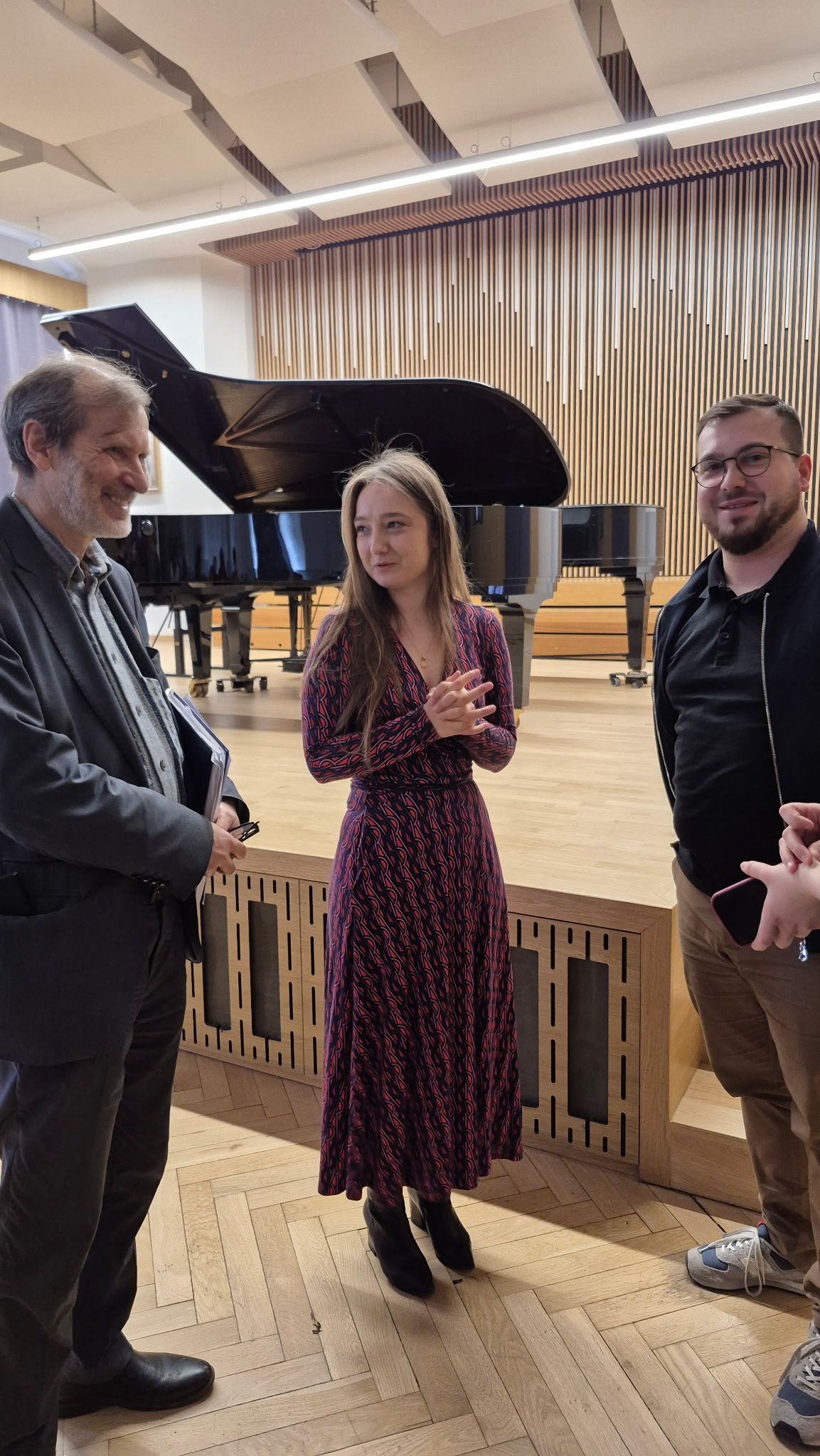 Mistrzowskie warsztaty z dr Aleksandrą Świgut: Sztuka dialogu w kameralistyce fot.prof. Bożena Pawlina