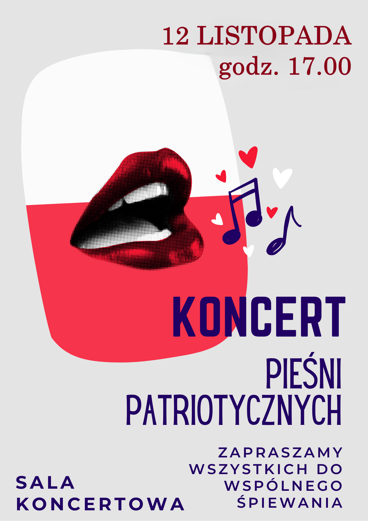Afisz do koncertu