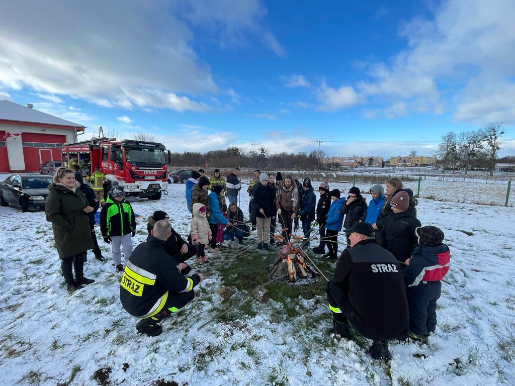 Spotkanie organizacyjne nowo powstającej Młodzieżowej Drużyny Pożarniczej przy OSP Lipowina