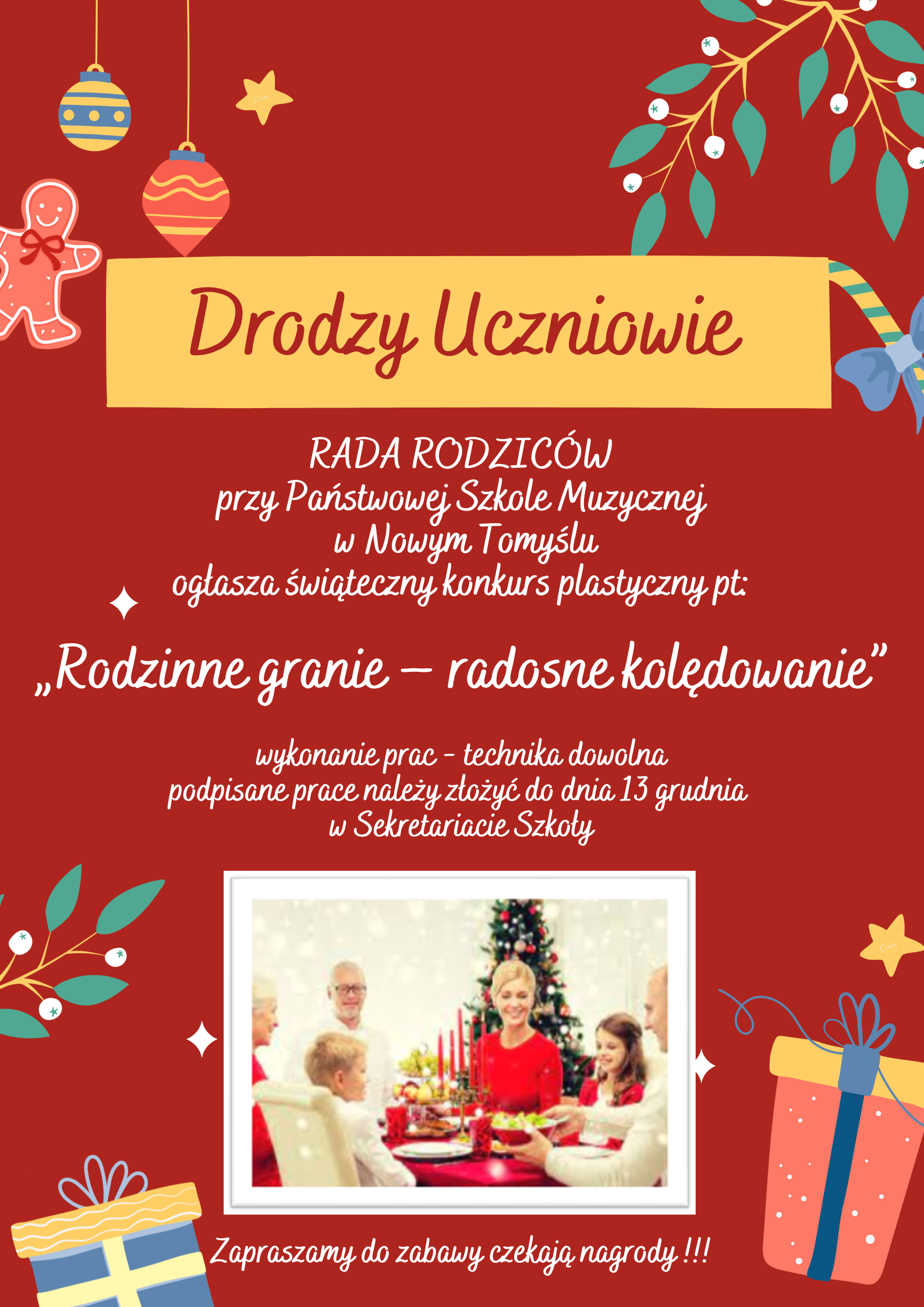 Plakat - Konkurs plastyczny