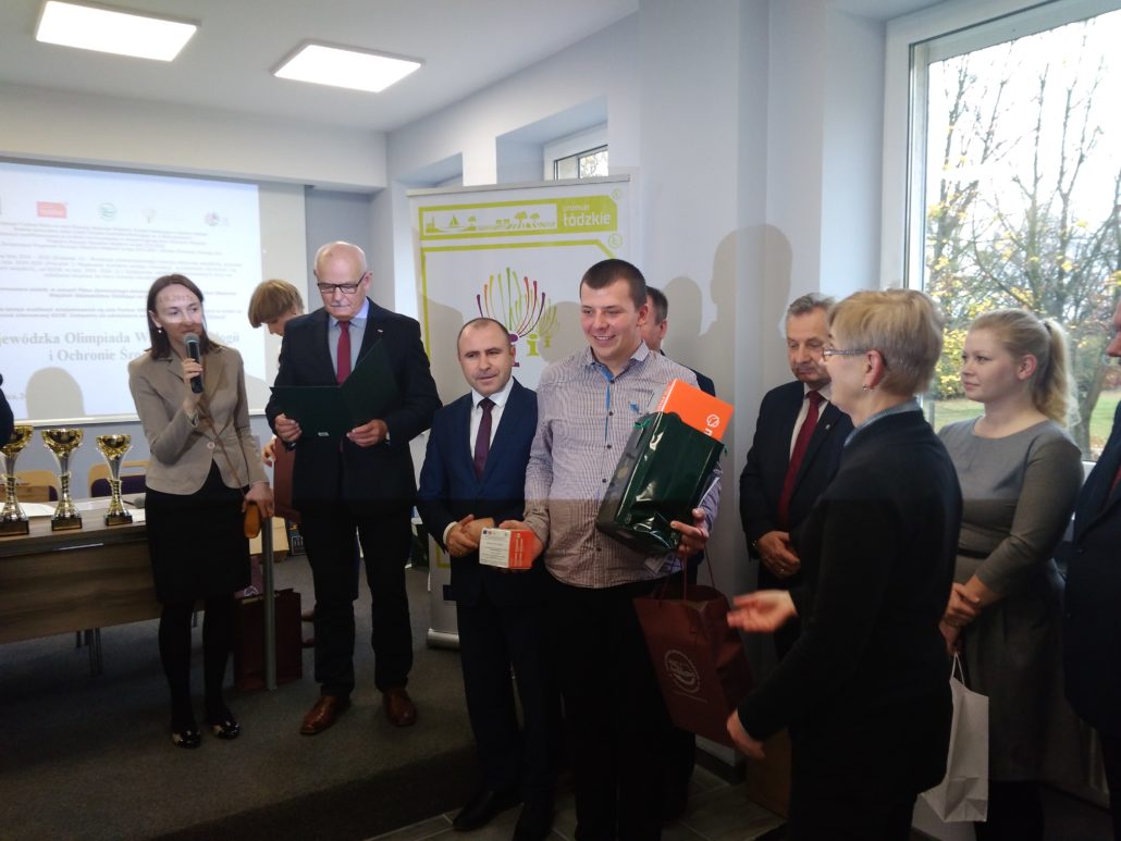 SUKCES MATEUSZA DAŁKA W WOJEWÓDZKIEJ OLIMPIADZIE EKOLOGICZNEJ