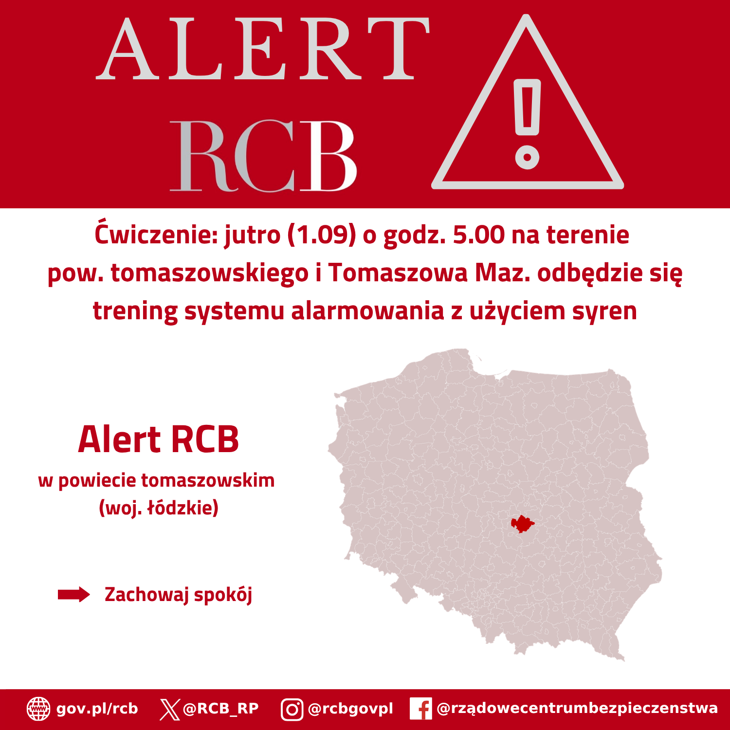 Alert RCB