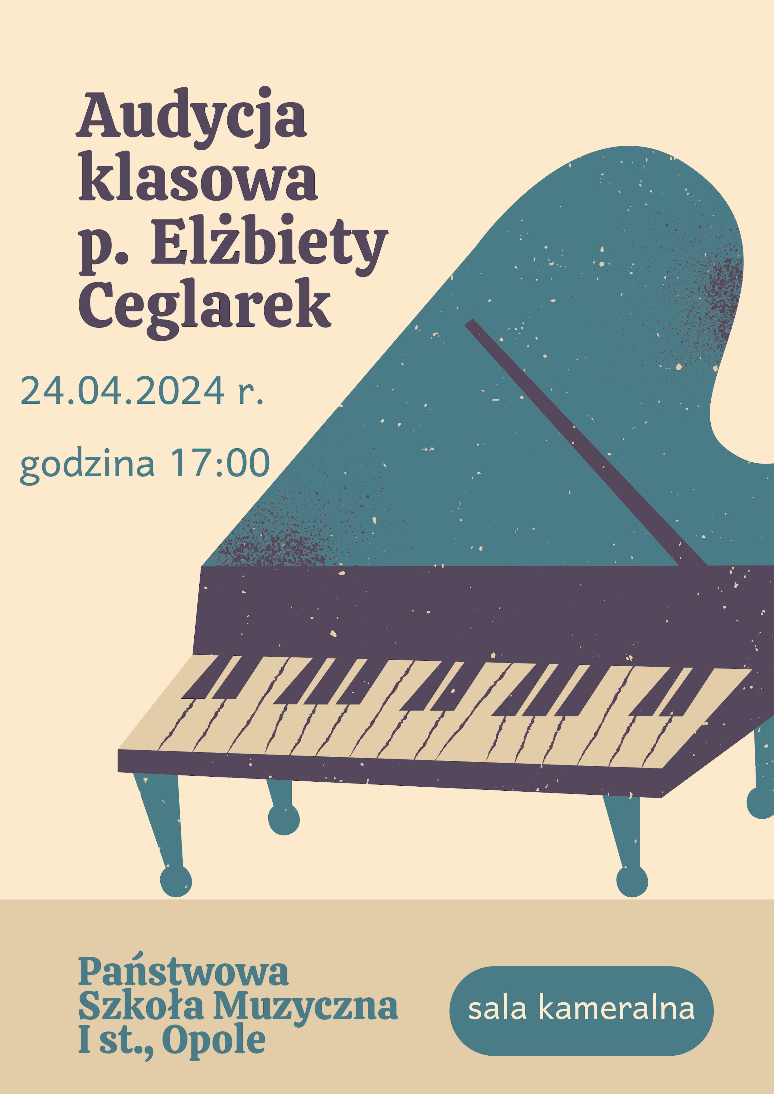 Audycja klasowa p. Elżbiety Ceglarek