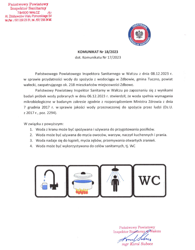 Komunikat nr 18 2023