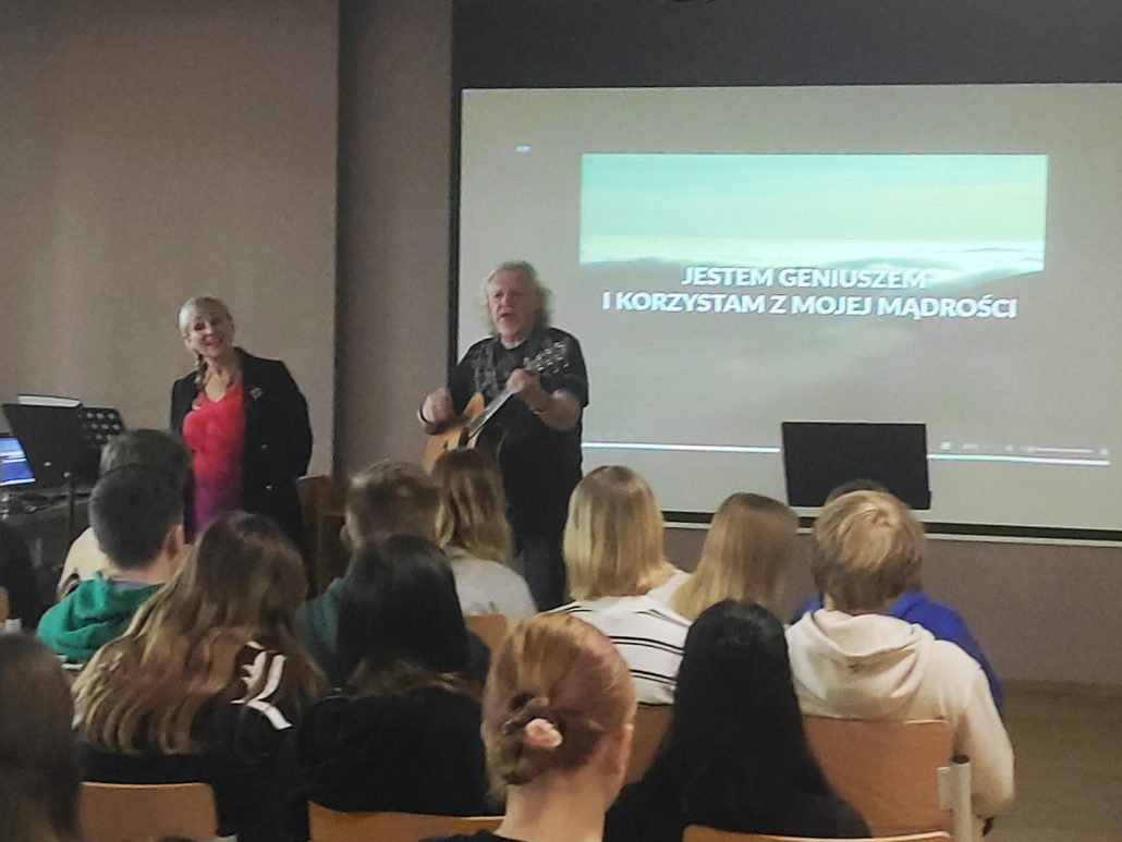 Warsztaty muzyczno – motywacyjne z Barbarą Szaftraniec i Ryszardem Wolbachem