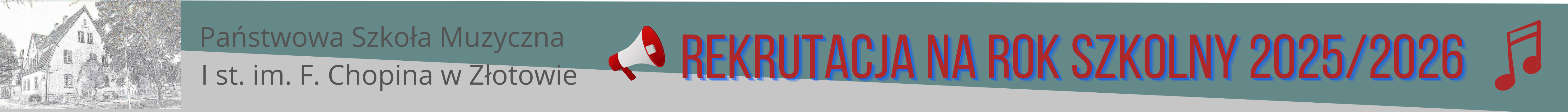 Rekrutacja na rok szkolny 2025/2026