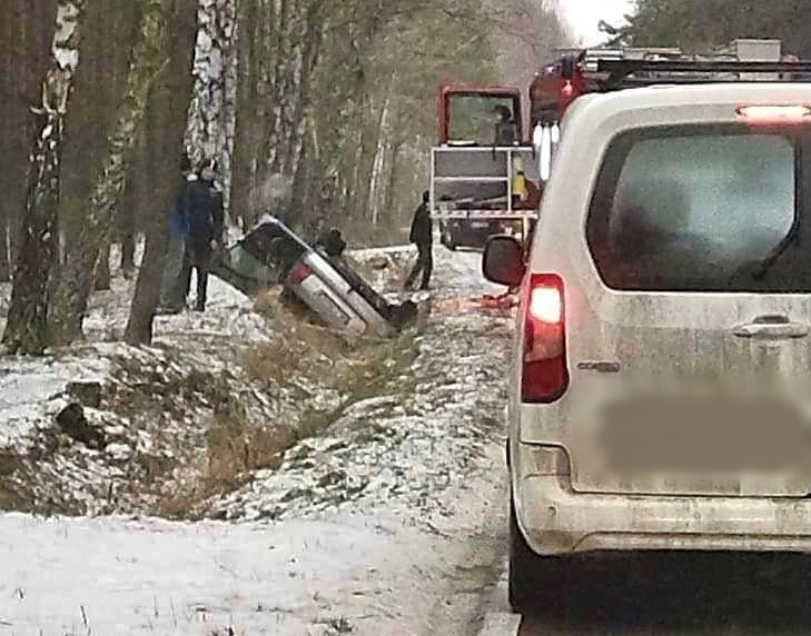 25 stycznia 2022 roku w miejscowości Góry (gm. Korczew) doszło do dachowania samochodu osobowego.