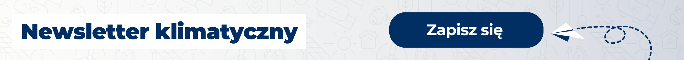 Newsletter klimatyczny. Zapisz się