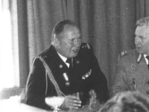1983r. - Komendant Rejonowy Straży Pożarnej mjr poż. Edward Kulwas