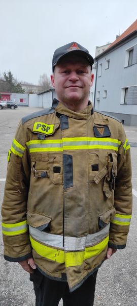 Ostatnia służba st. ogn. Pawła Krzysztonia 