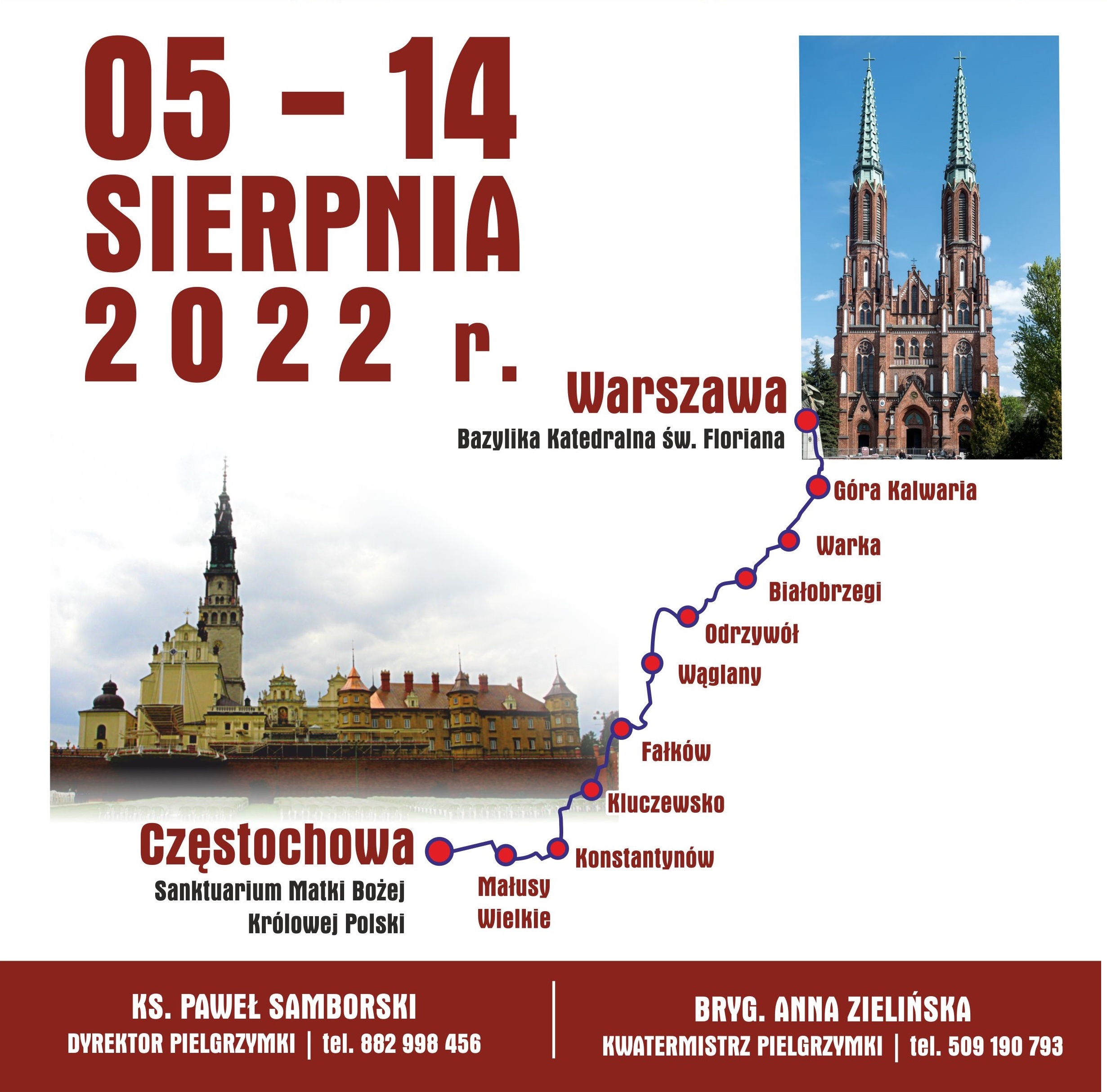 XVI Ogólnopolska Piesza Pielgrzymka Strażaków na Jasną Górę 