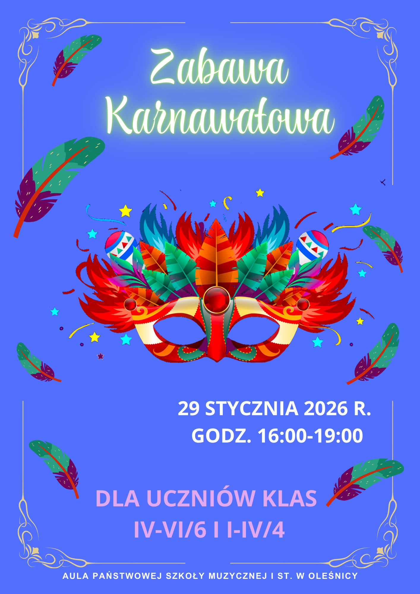 zabawa karnawałowa 