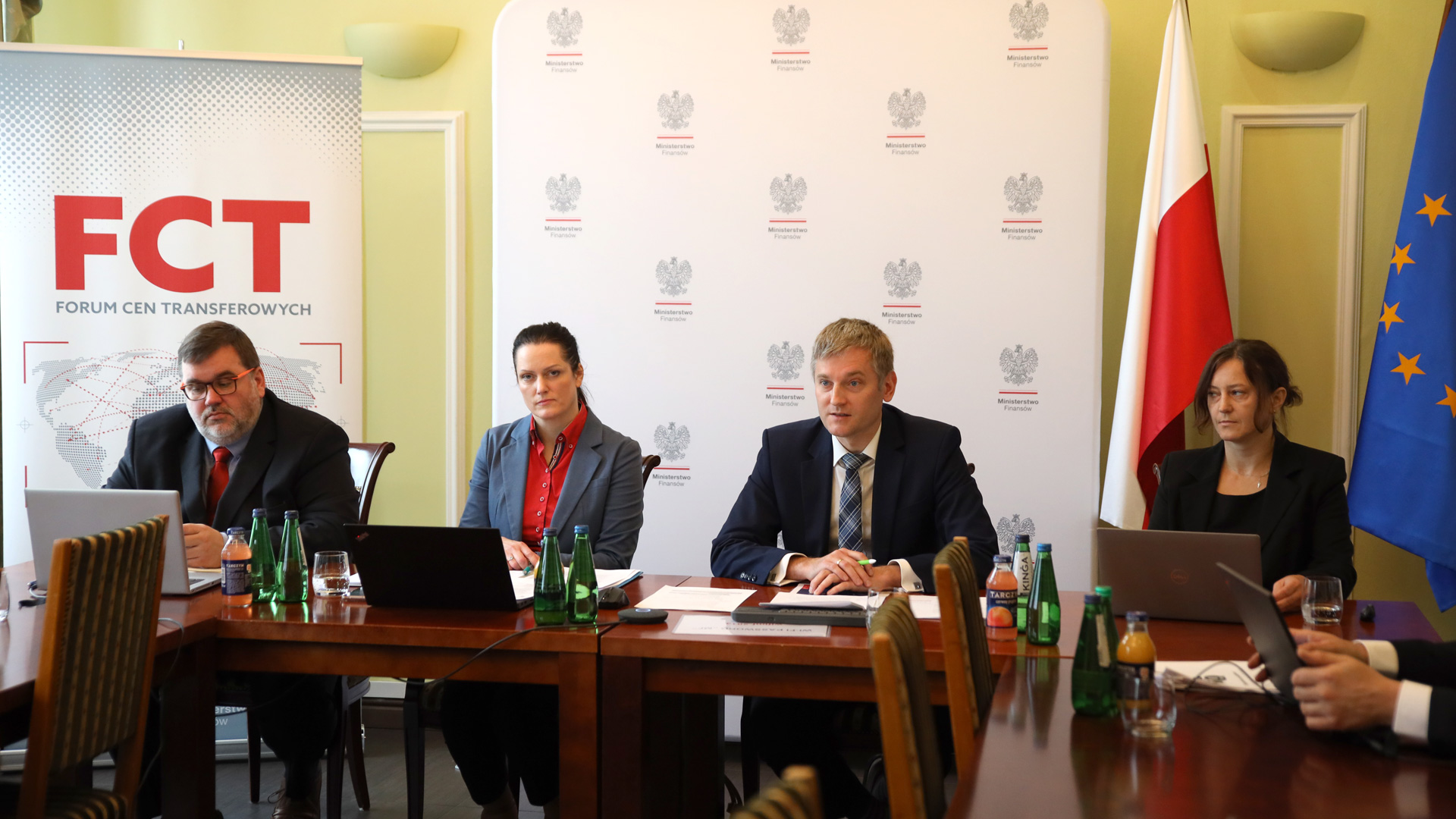 Przedstawiciele MF podczas XV Forum Cen Transferowych