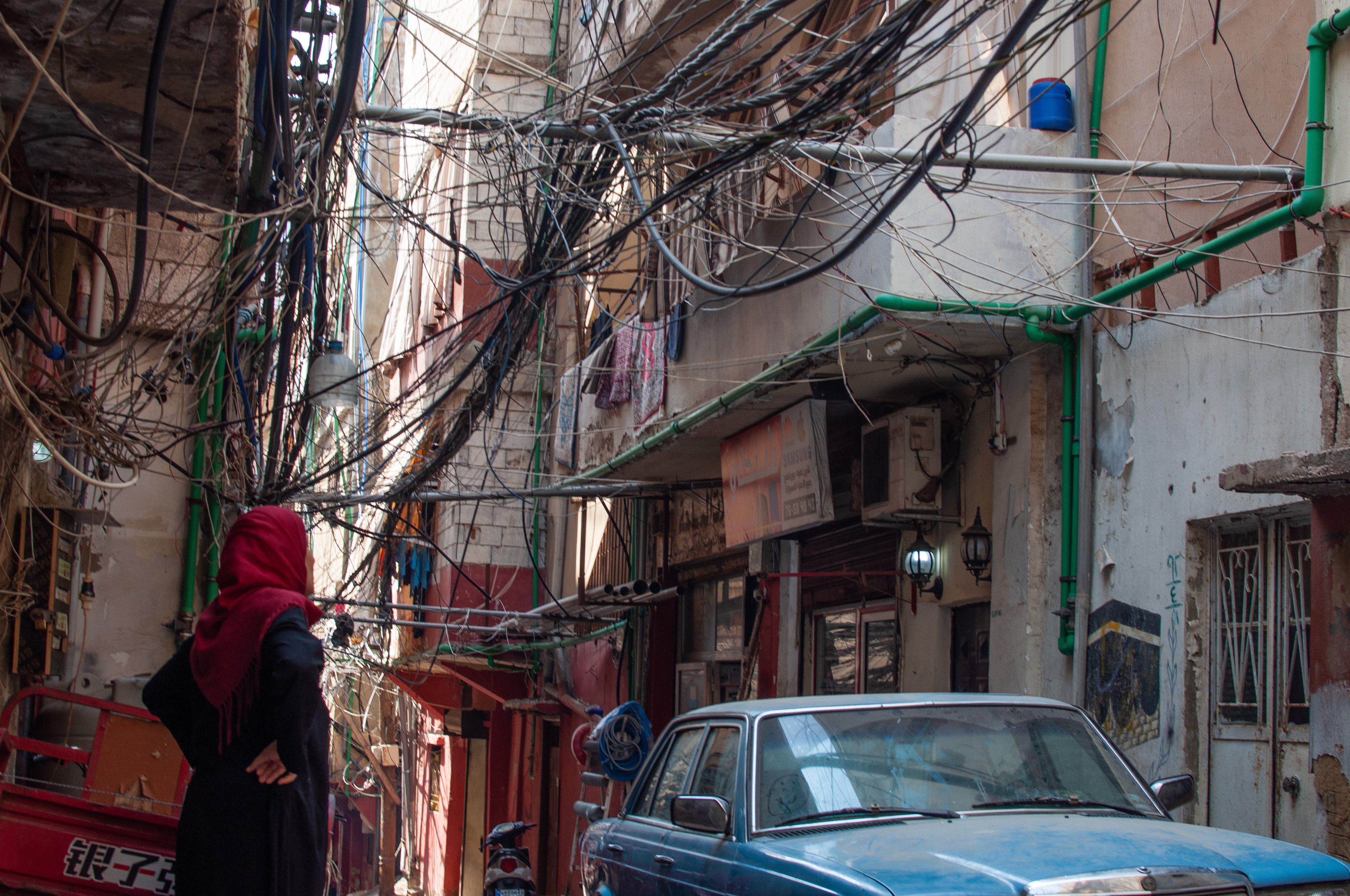 The suburbs of Beirut, the region of the Burj Barajneh refugee camp, photo: PAH