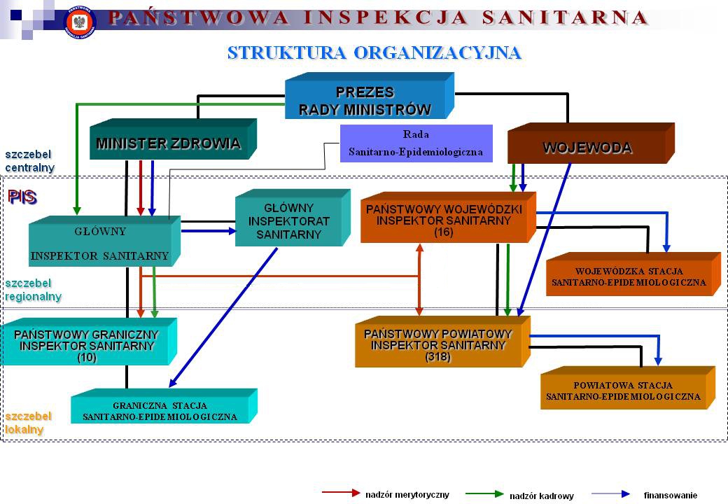 Struktura organizacyjna PIS
