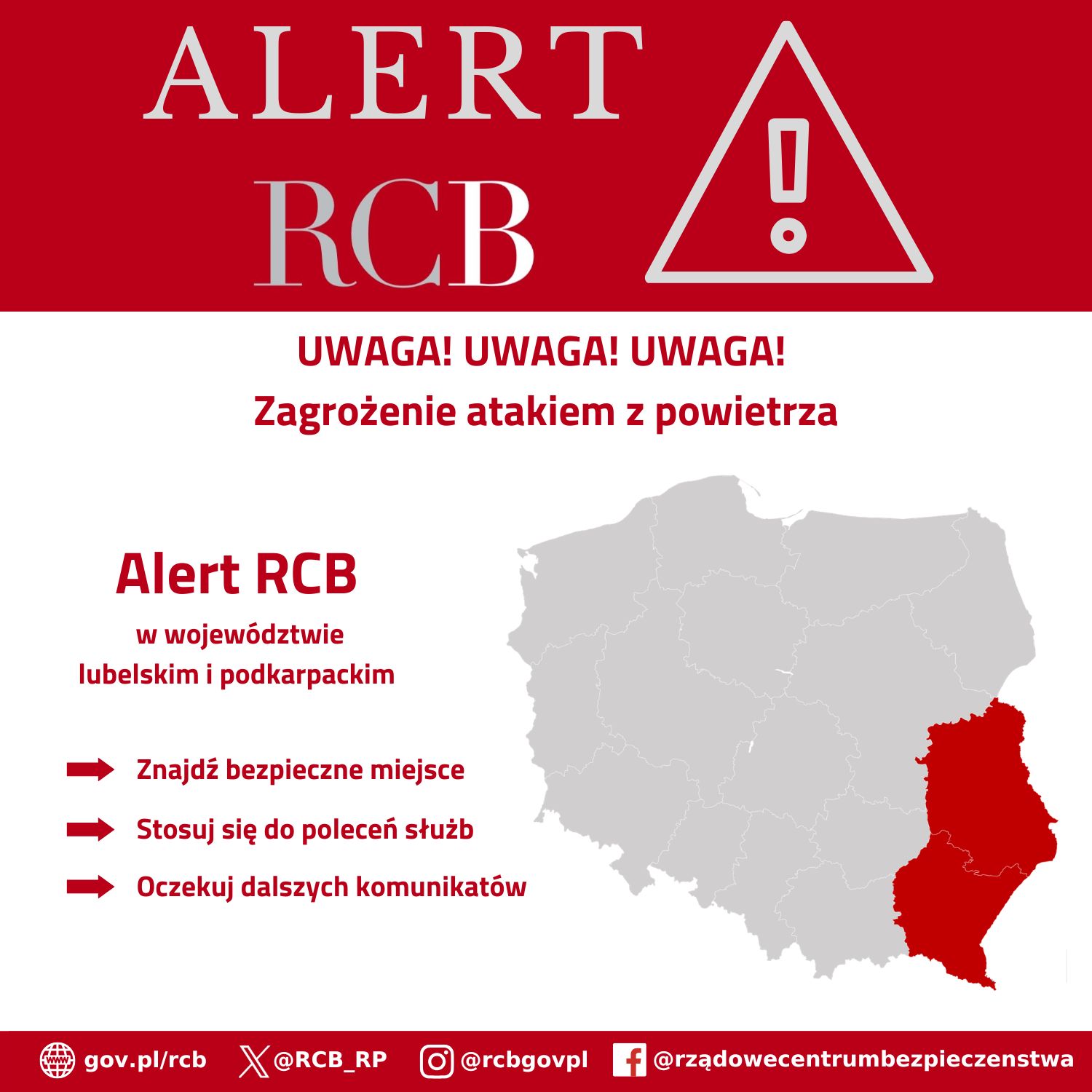 3. Atak z powietrza - podkarpackie i lubelskie