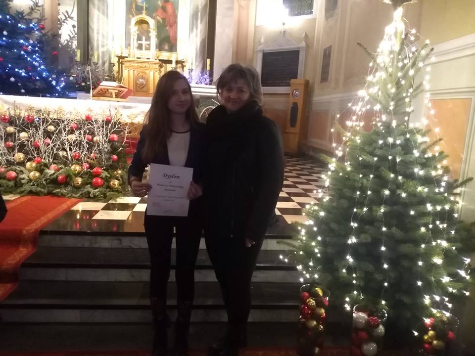 WYRÓŻNIENIE W KONKURSIE KOLĘD I PASTORAŁEK