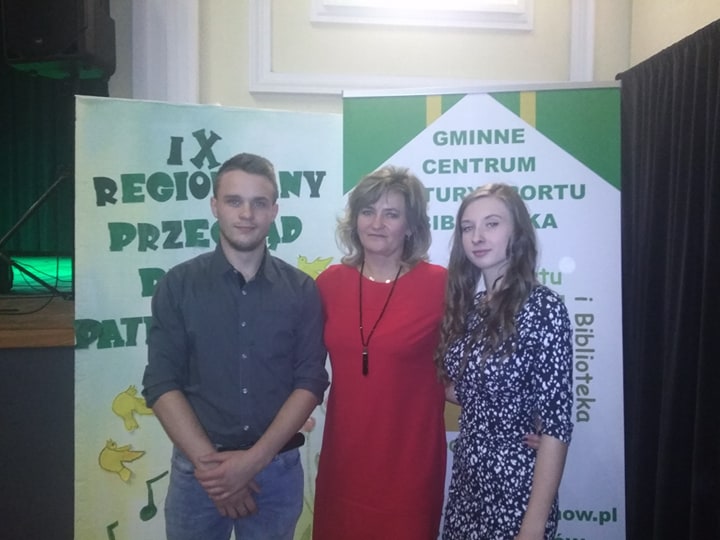 MARZENA WITKOWSKA ZOSTAŁA LAUREATKĄ PRZEGLĄDU PIEŚNI PATRIOTYCZNEJ