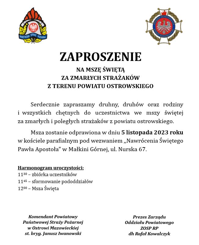 Zaproszenie