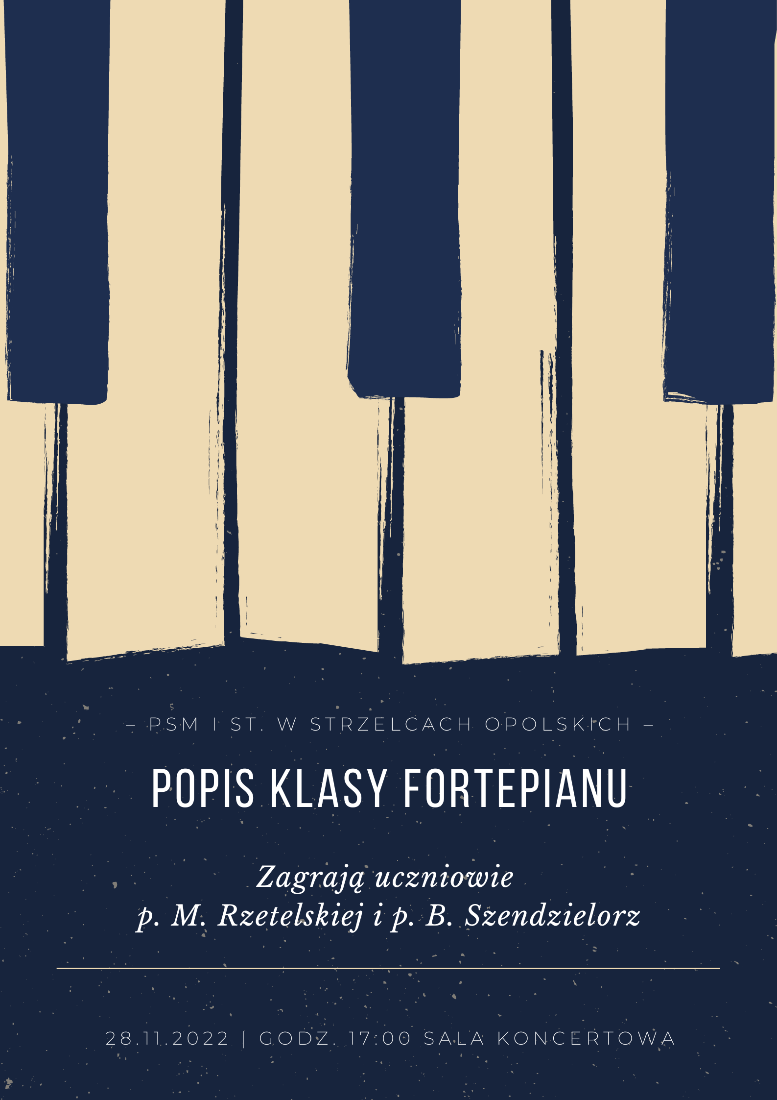 Popis klasy fortepianu