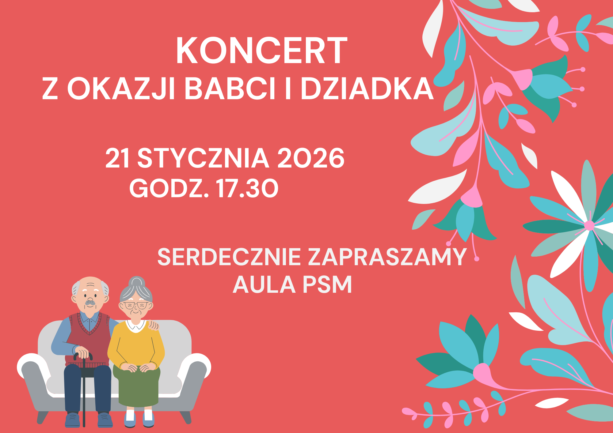 Koncert z okazji Dnia Babci i Dziadka