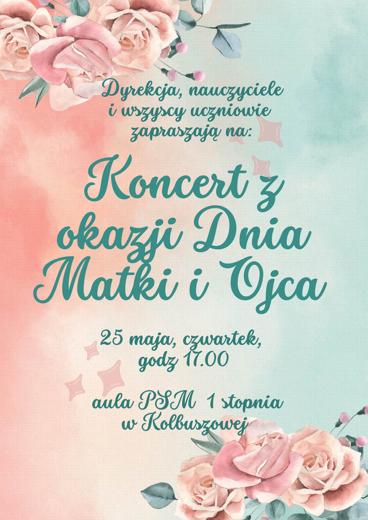 Koncert z okazji Dnia Matki i Ojca