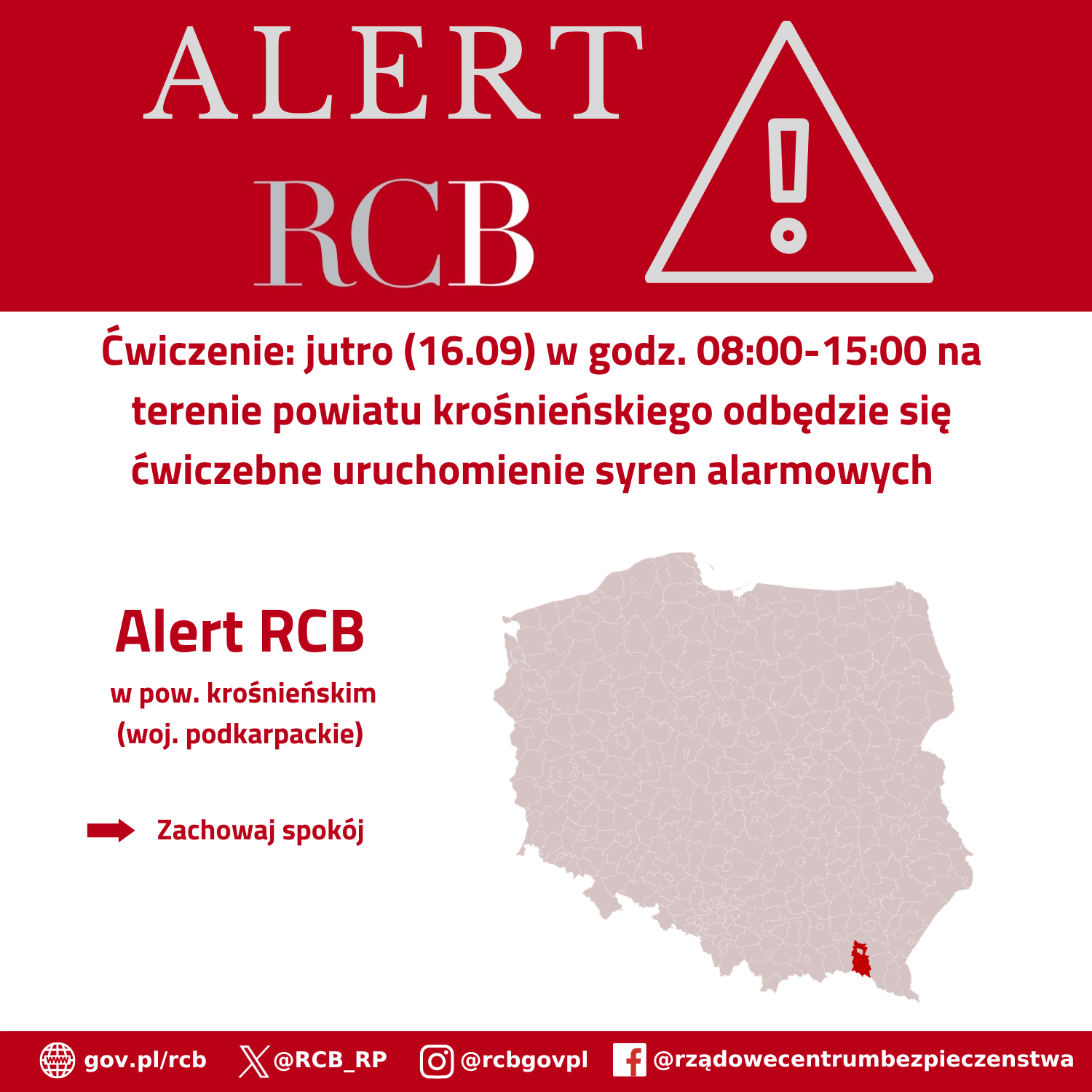 Alert RCB