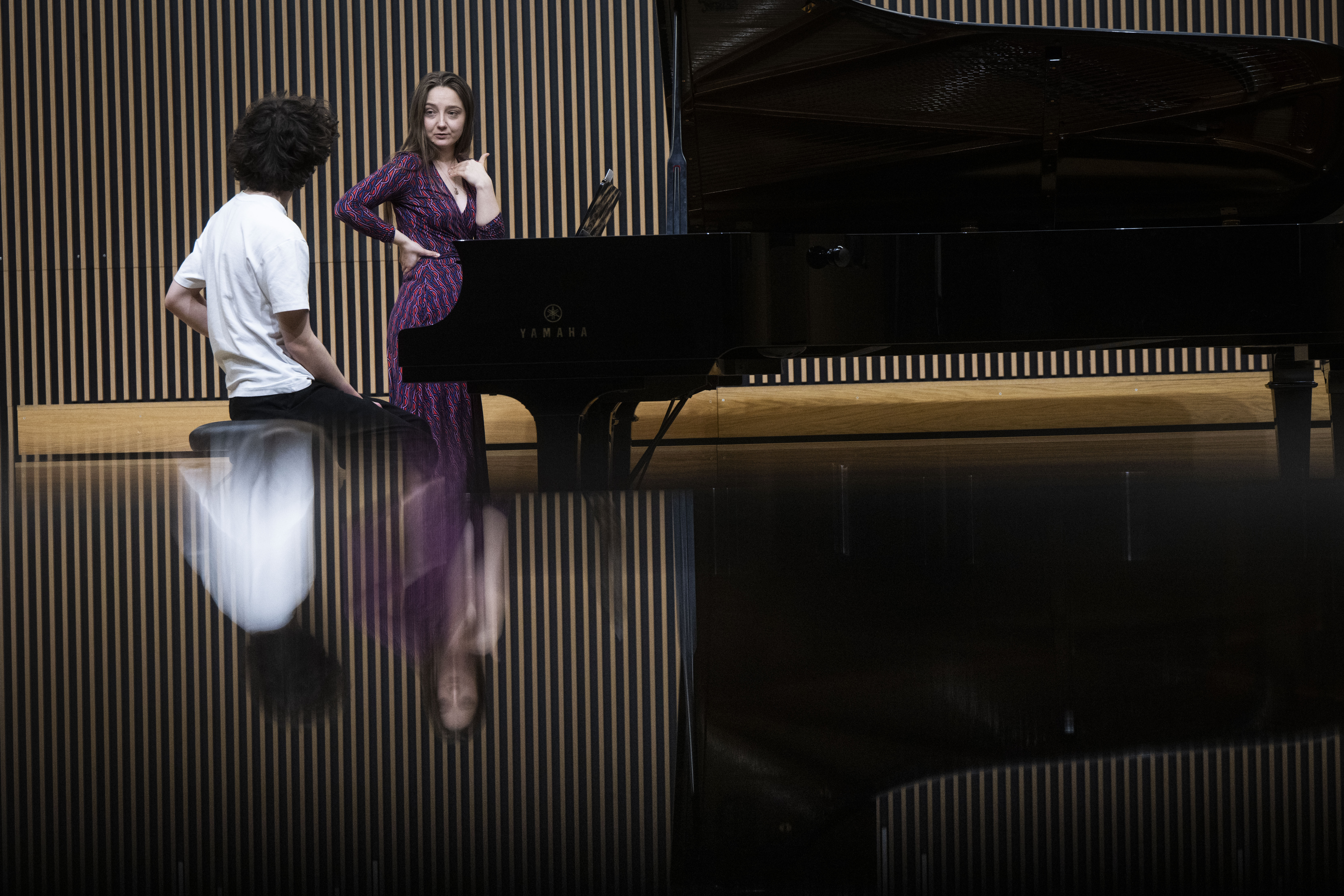 Mistrzowskie warsztaty z dr Aleksandrą Świgut: Sztuka dialogu w kameralistyce fot.Filip Błażejowski