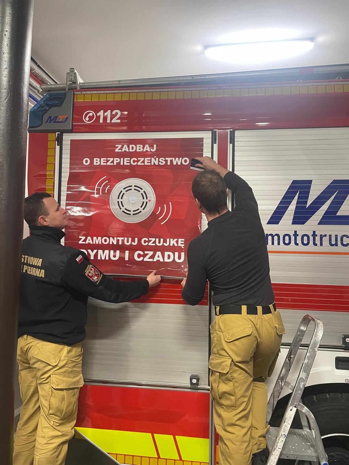 Kampania edukacyjno-informacyjna "Czujka na straży Twojego bezpieczeństwa"