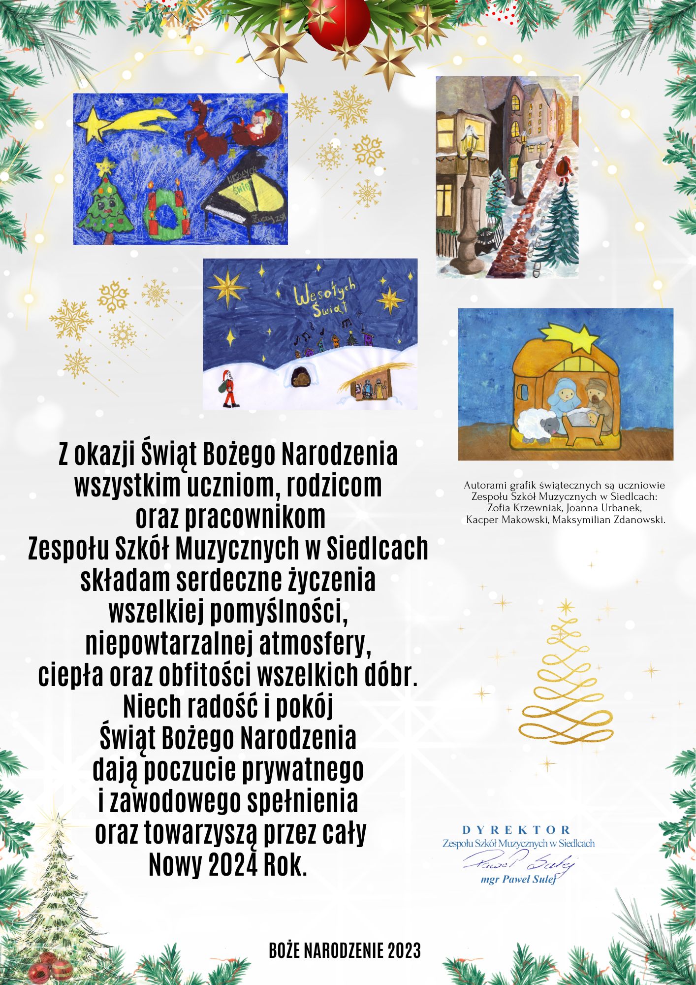 Życzenia świąteczne