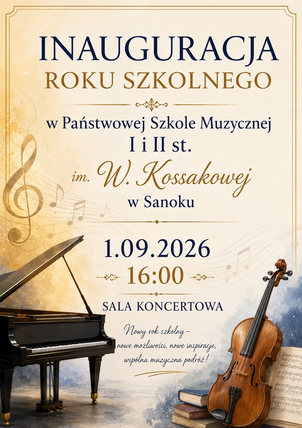 inauguracja roku szkolnego 2026/2027