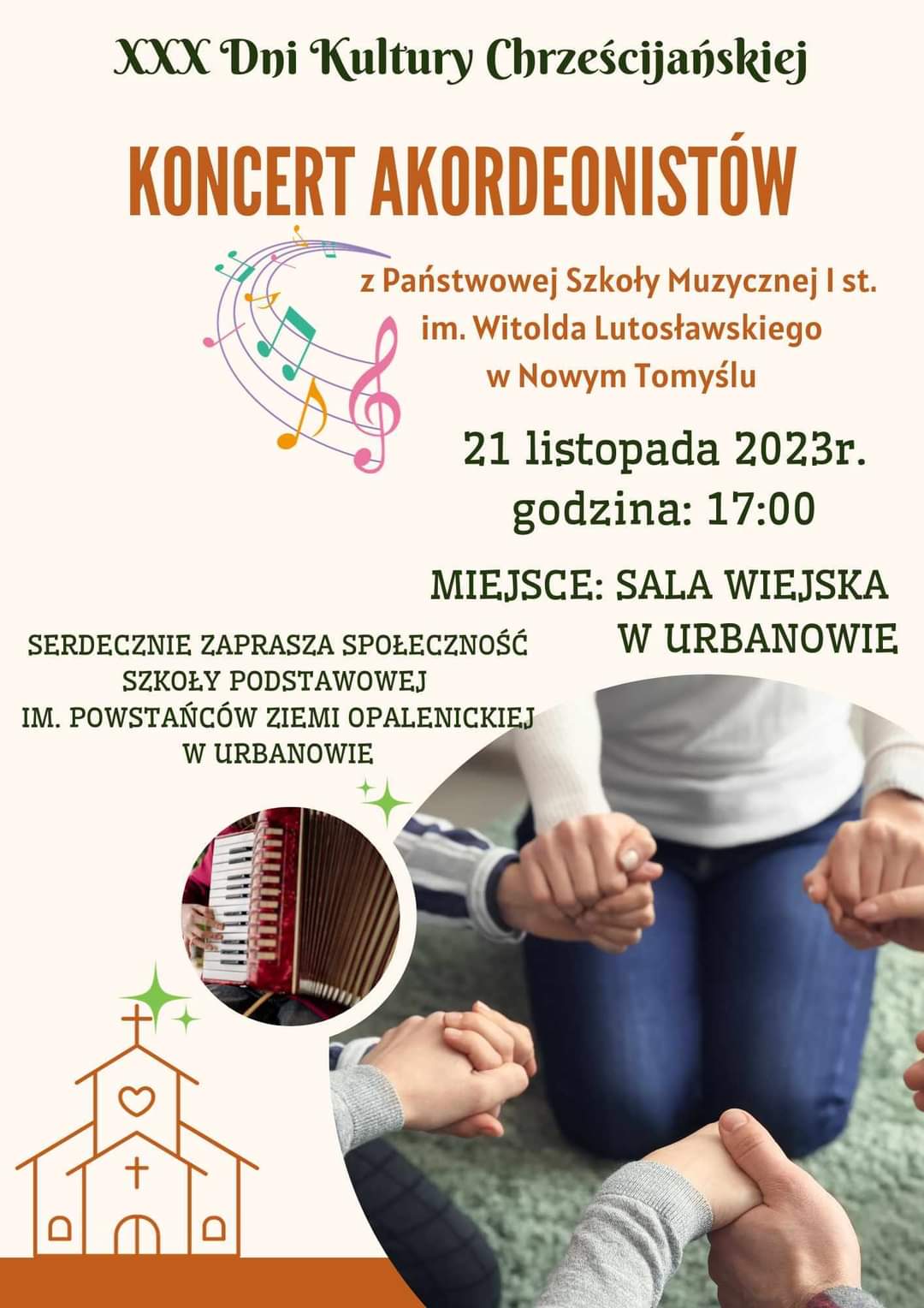 Plakat - Koncert Akordeonistów